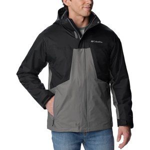 NEW $260 Columbia Tunnel Falls Interchange Jacket!  Gray  3 in 1  Fleece Liner